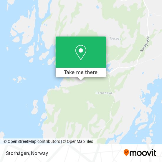 Storhågen map