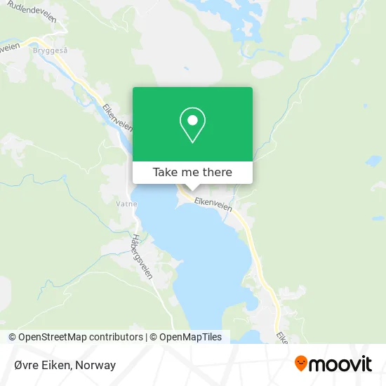 Øvre Eiken map