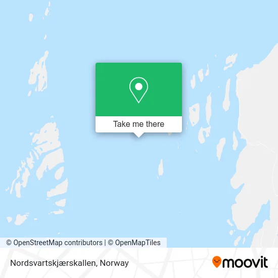 Nordsvartskjærskallen map