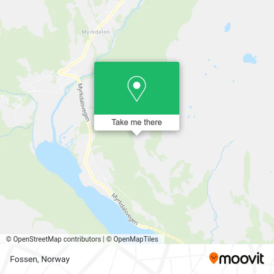 Fossen map