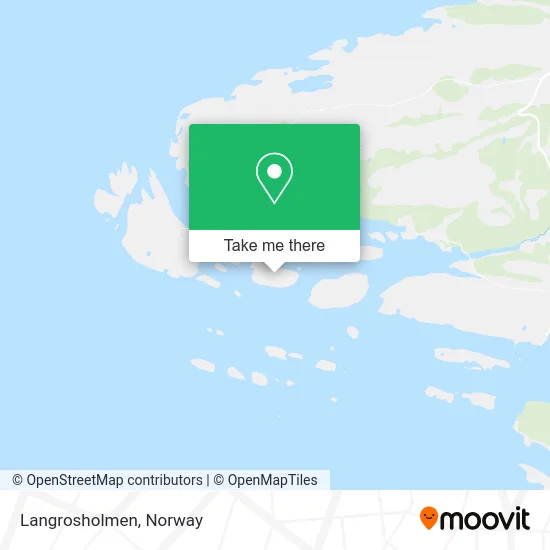 Langrosholmen map