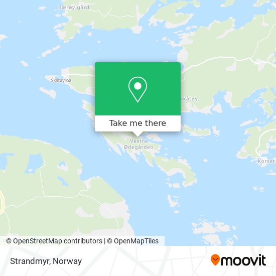 Strandmyr map