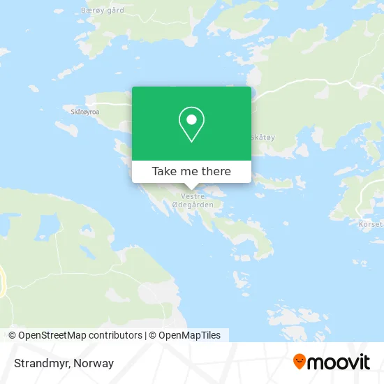 Strandmyr map