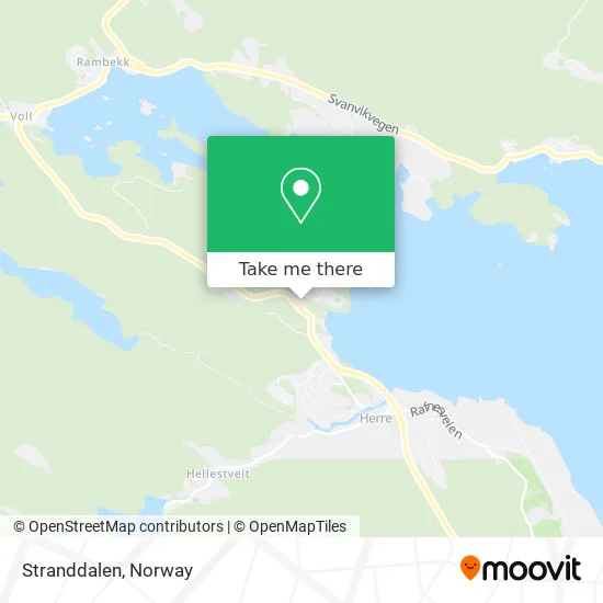 Stranddalen map