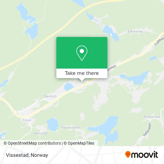 Vissestad map