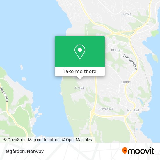 Øgården map