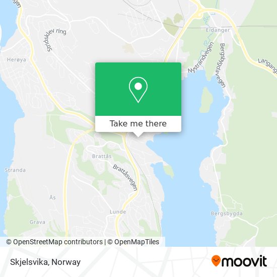 Skjelsvika map