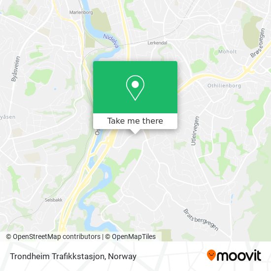 Trondheim Trafikkstasjon map
