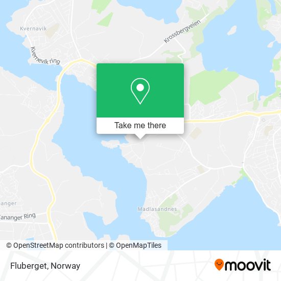 Fluberget map
