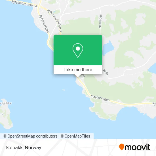 Solbakk map