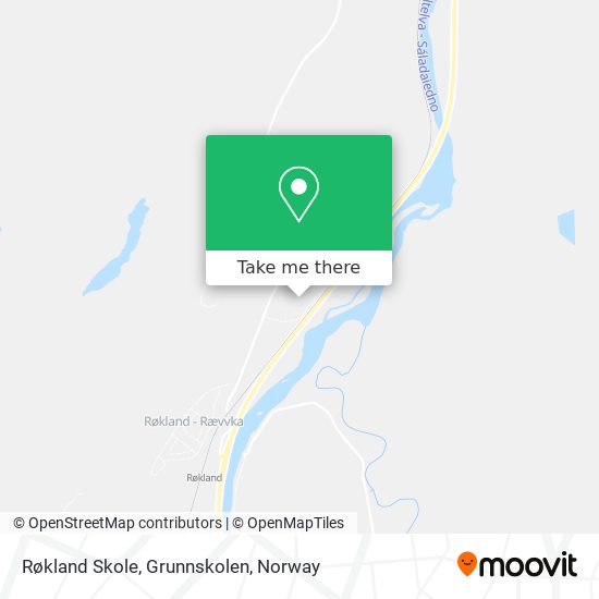 Røkland Skole, Grunnskolen map