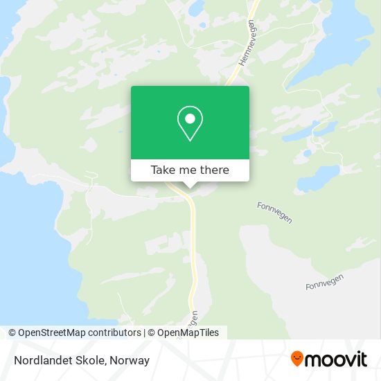 Nordlandet Skole map