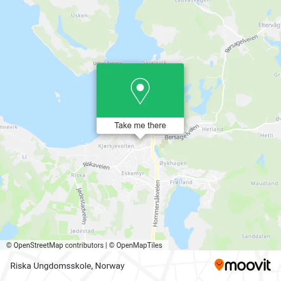 Riska Ungdomsskole map