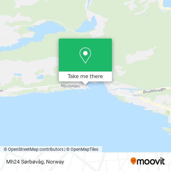 Mh24 Sørbøvåg map