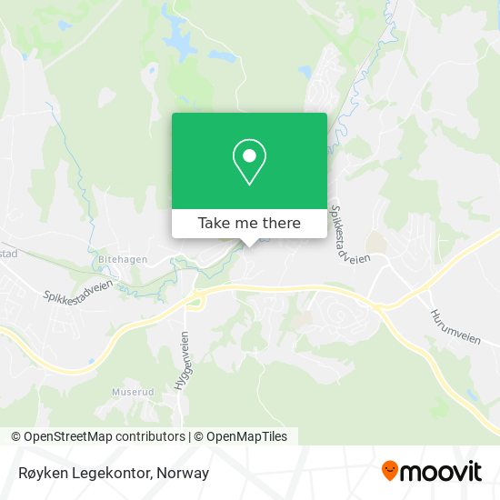 Røyken Legekontor map