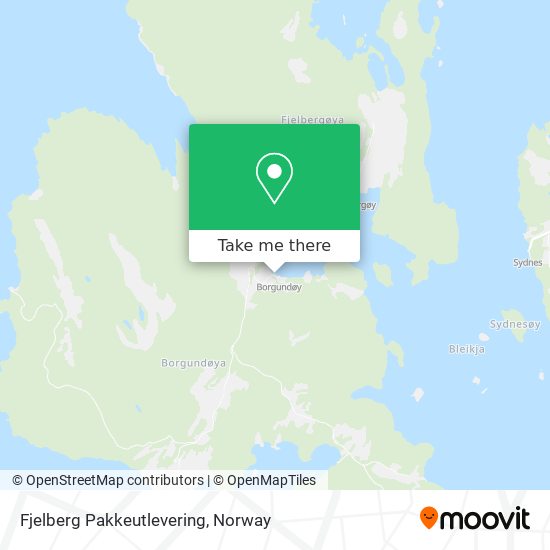 Fjelberg Pakkeutlevering map
