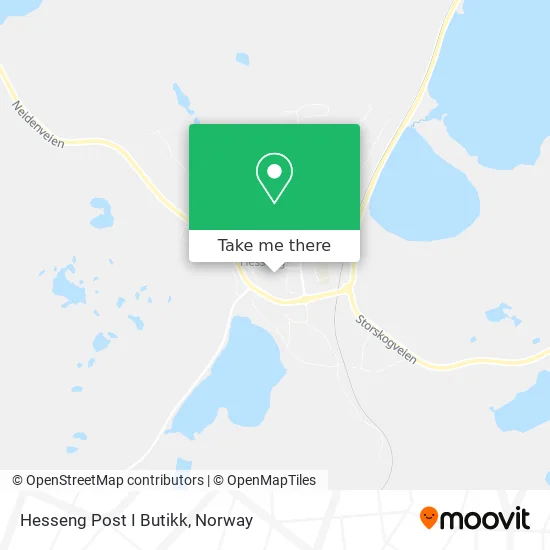 Hesseng Post I Butikk map