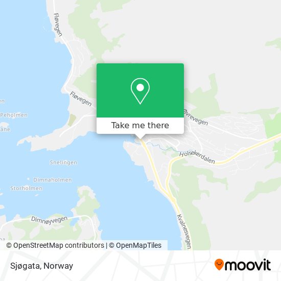 Sjøgata map