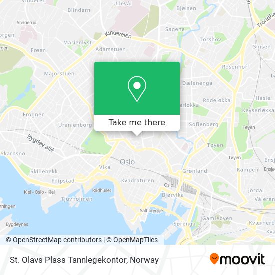 St. Olavs Plass Tannlegekontor map