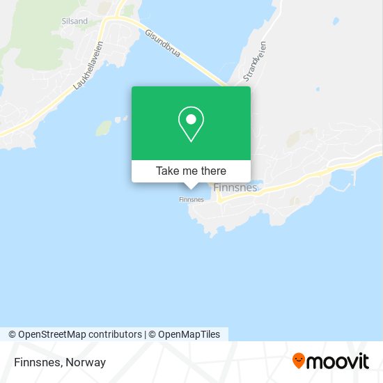 Finnsnes map