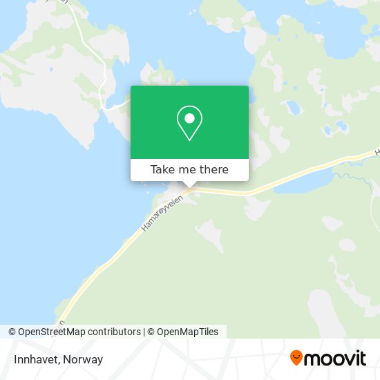 Innhavet map