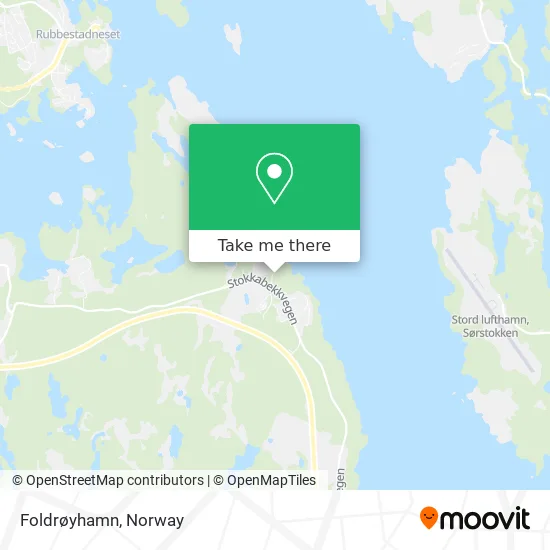 Foldrøyhamn map