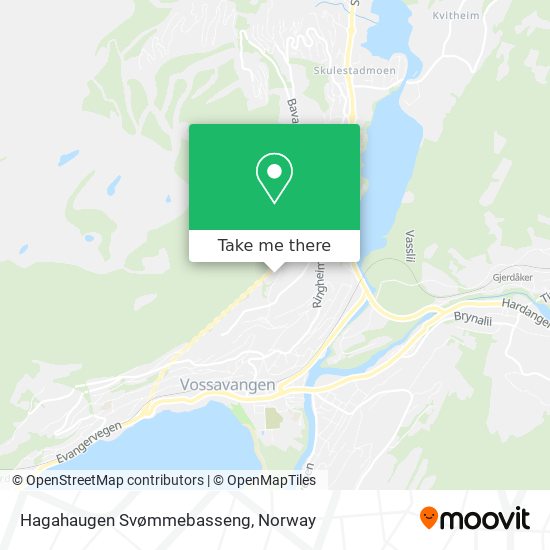Hagahaugen Svømmebasseng map