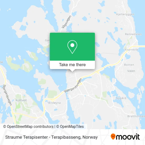 Straume Terapisenter - Terapibasseng map