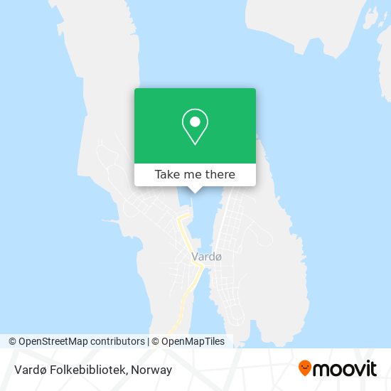 Vardø Folkebibliotek map