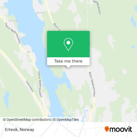 Ertevik map