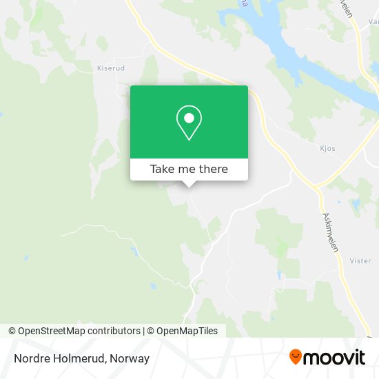 Nordre Holmerud map