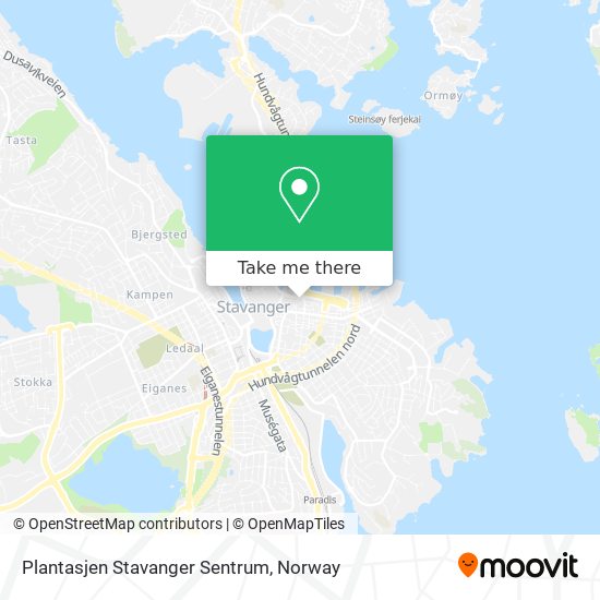 Plantasjen Stavanger Sentrum map