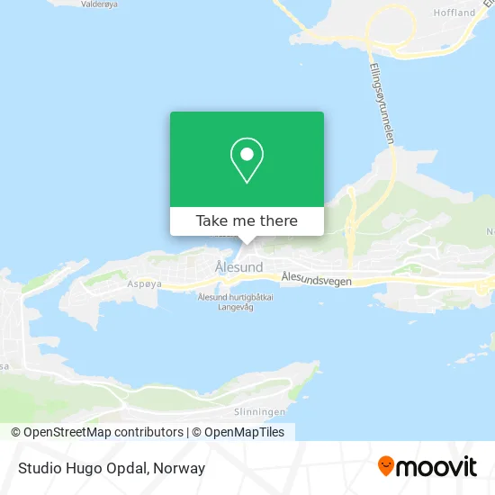 Studio Hugo Opdal map