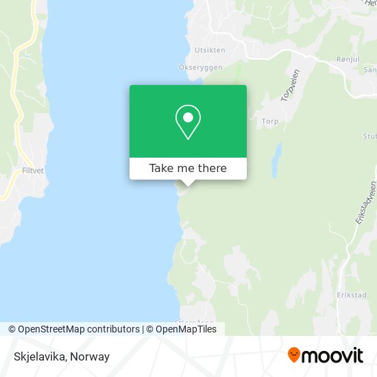 Skjelavika map