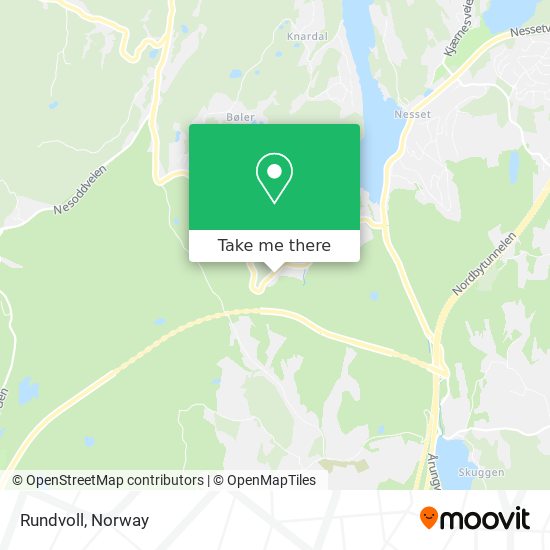 Rundvoll map