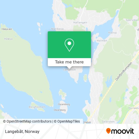 Langebåt map