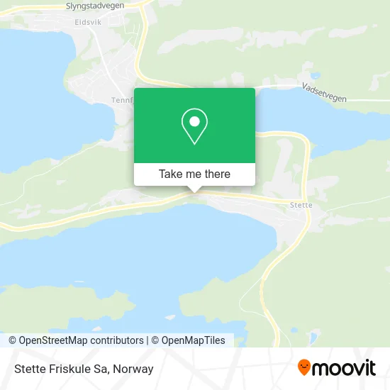 Stette Friskule Sa map