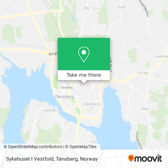 Sykehuset I Vestfold, Tønsberg map