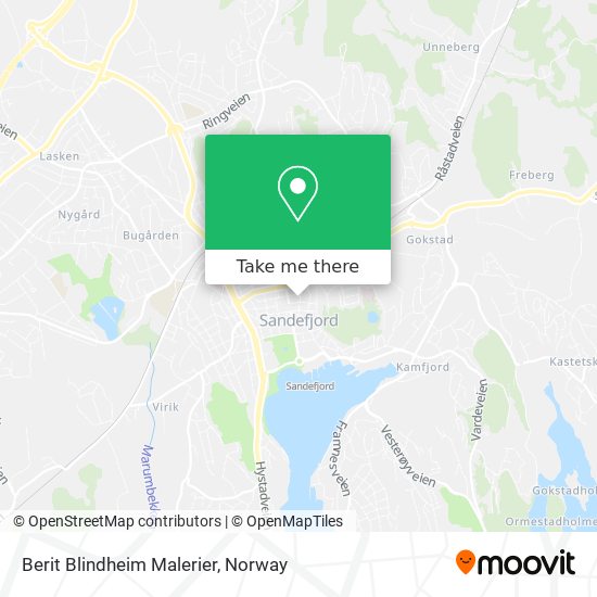 Berit Blindheim Malerier map