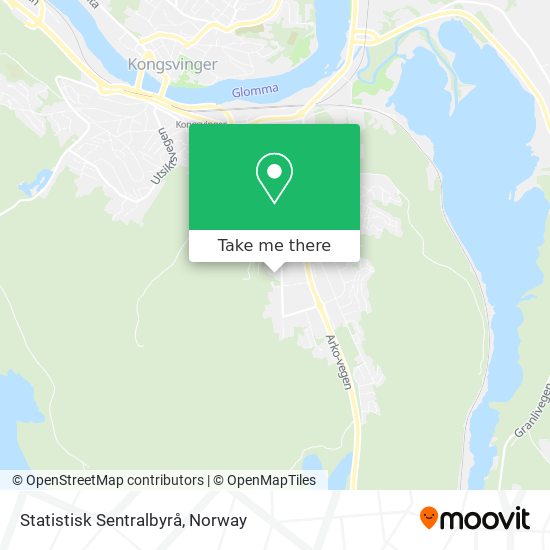 Statistisk Sentralbyrå map