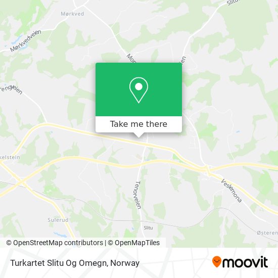 Turkartet Slitu Og Omegn map
