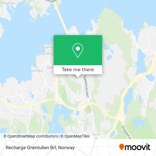 Recharge Grøntulien Brl map