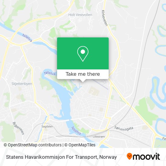 Statens Havarikommisjon For Transport map