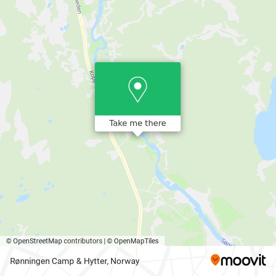 Rønningen Camp & Hytter map