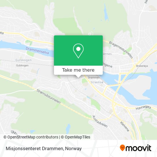 Misjonssenteret Drammen map