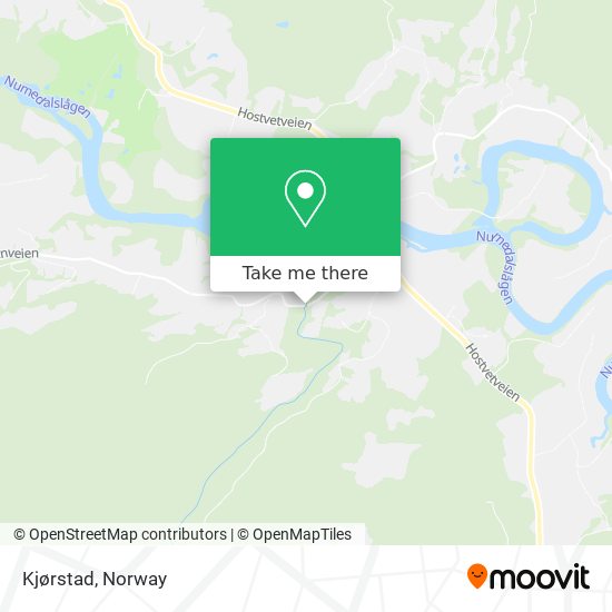 Kjørstad map