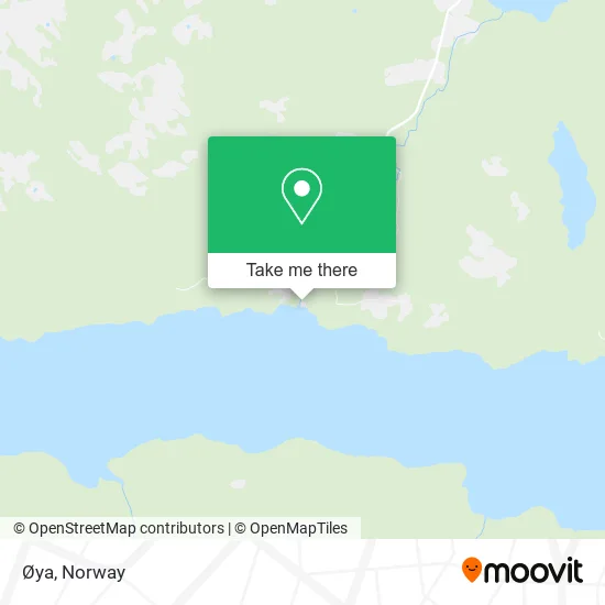 Øya map