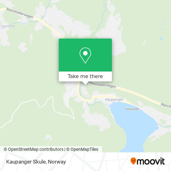 Kaupanger Skule map