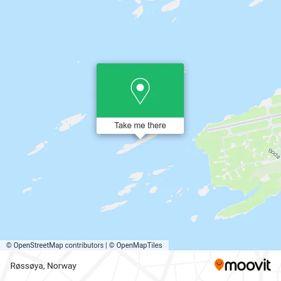 Røssøya map