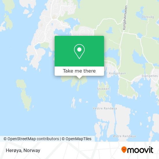 Herøya map
